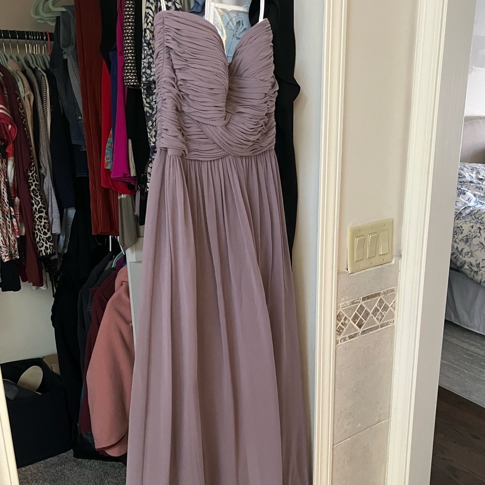 Donna Morgan bridesmaid dress